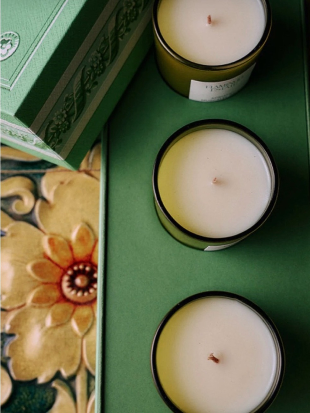 Flamingo Estate Mini Three Sisters Candle Set, iconic scents. Retail: $98 - Picture 3 of 8